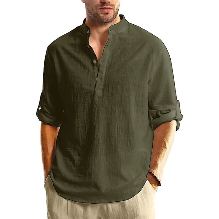 Cameron Linen Full sleeve Tshirt