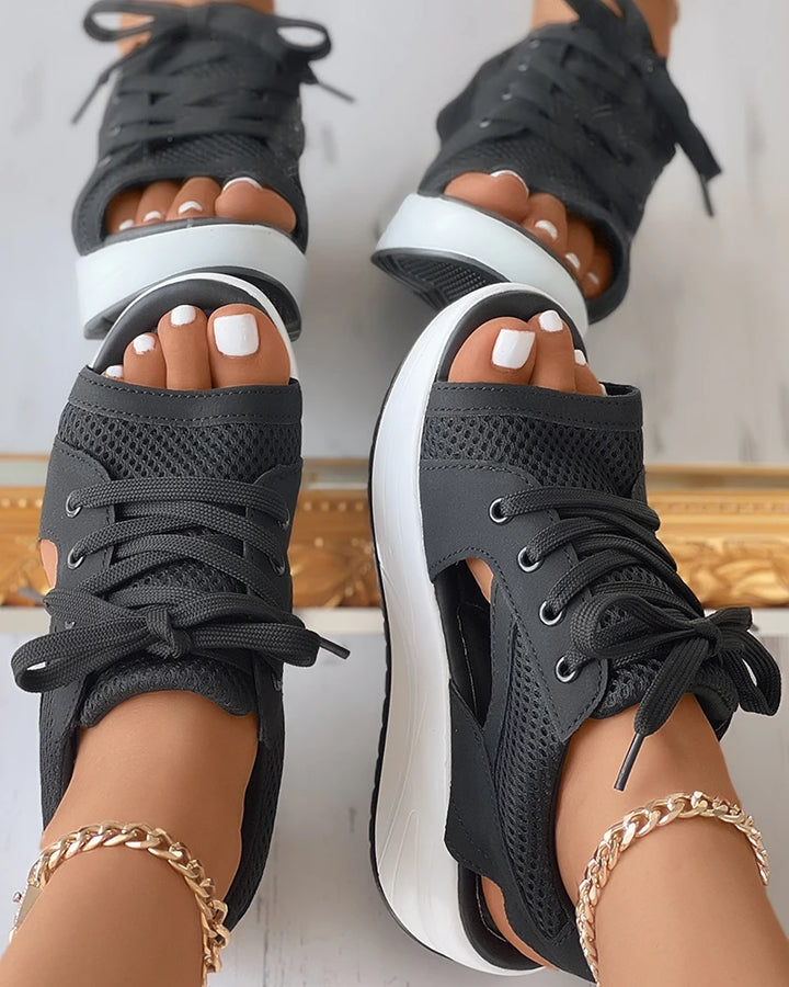Nadia Open Cushion Sandals