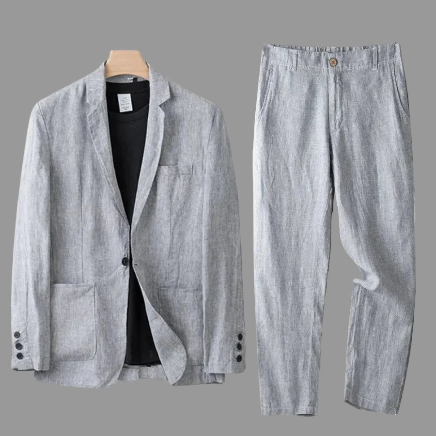 Hayes Linen Blazer Set