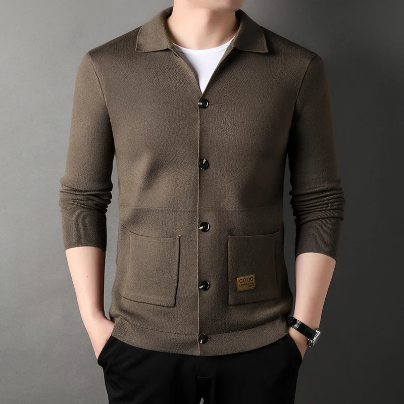 Carlton Knit Button Cardigan