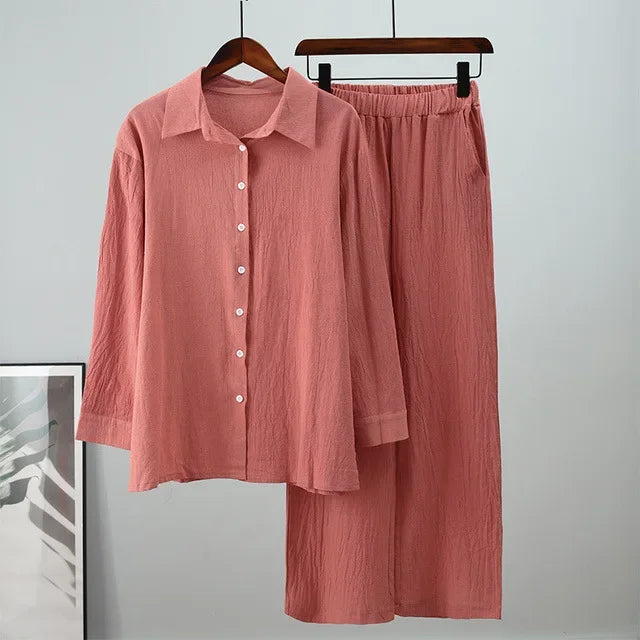 Marin Shirt &amp; Pants Set