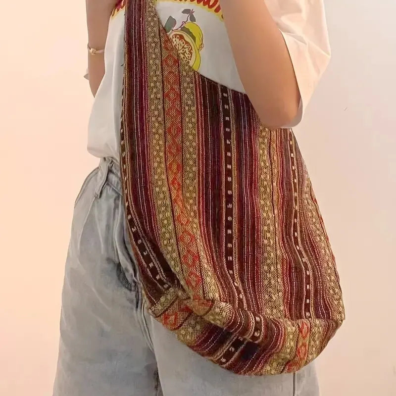 Naomi Canvas Crossbody Bag