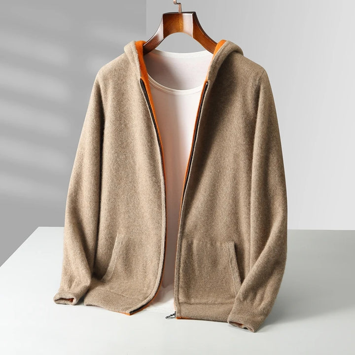 Cassiel Cashmere Zip Hoodie