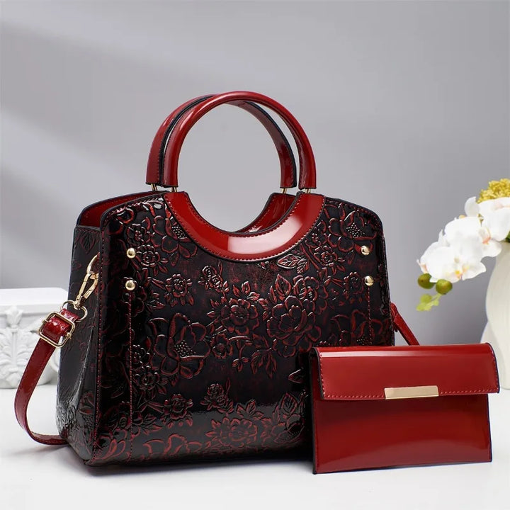 Romina Ring-Handle Satchel