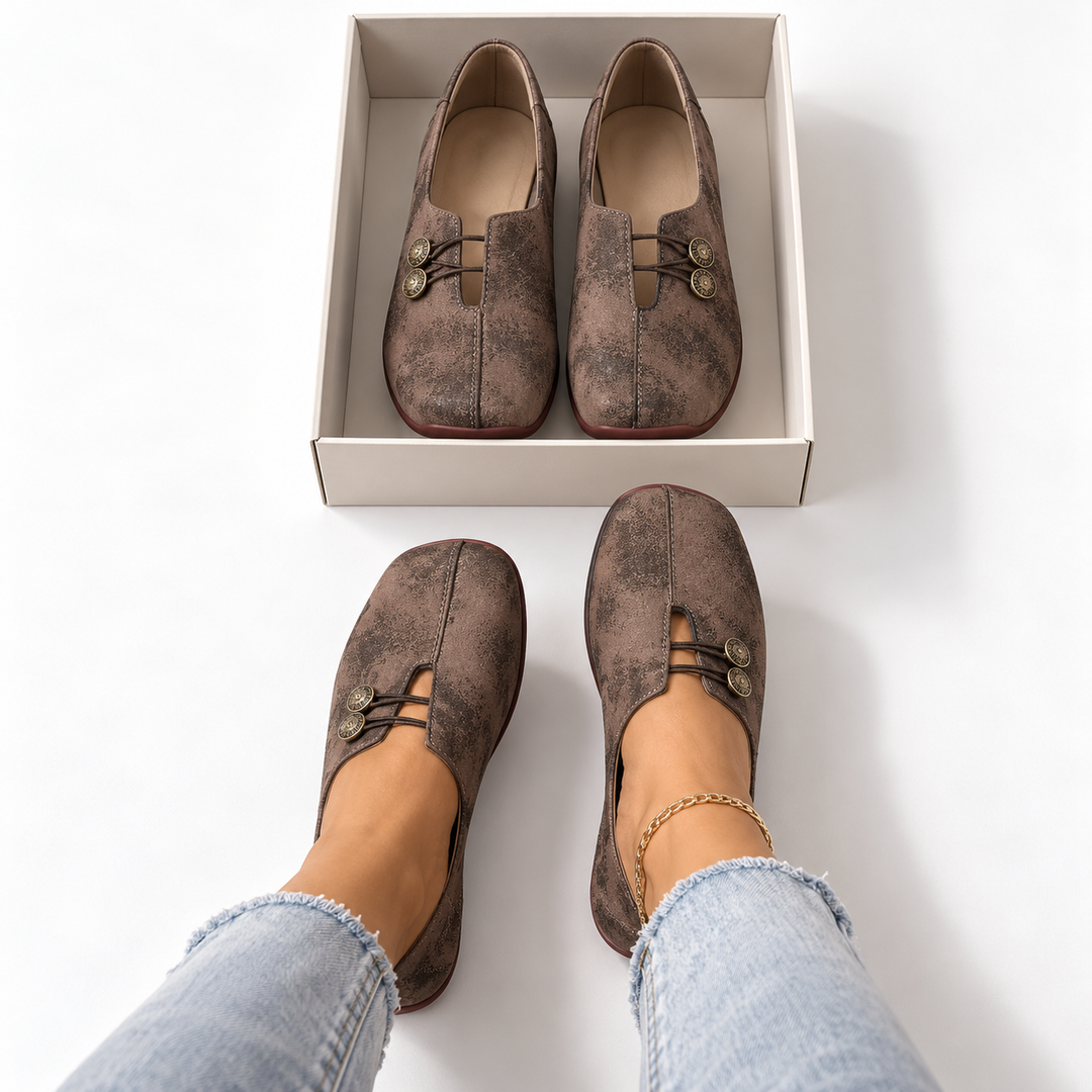 Maren Square-Toe Loafers