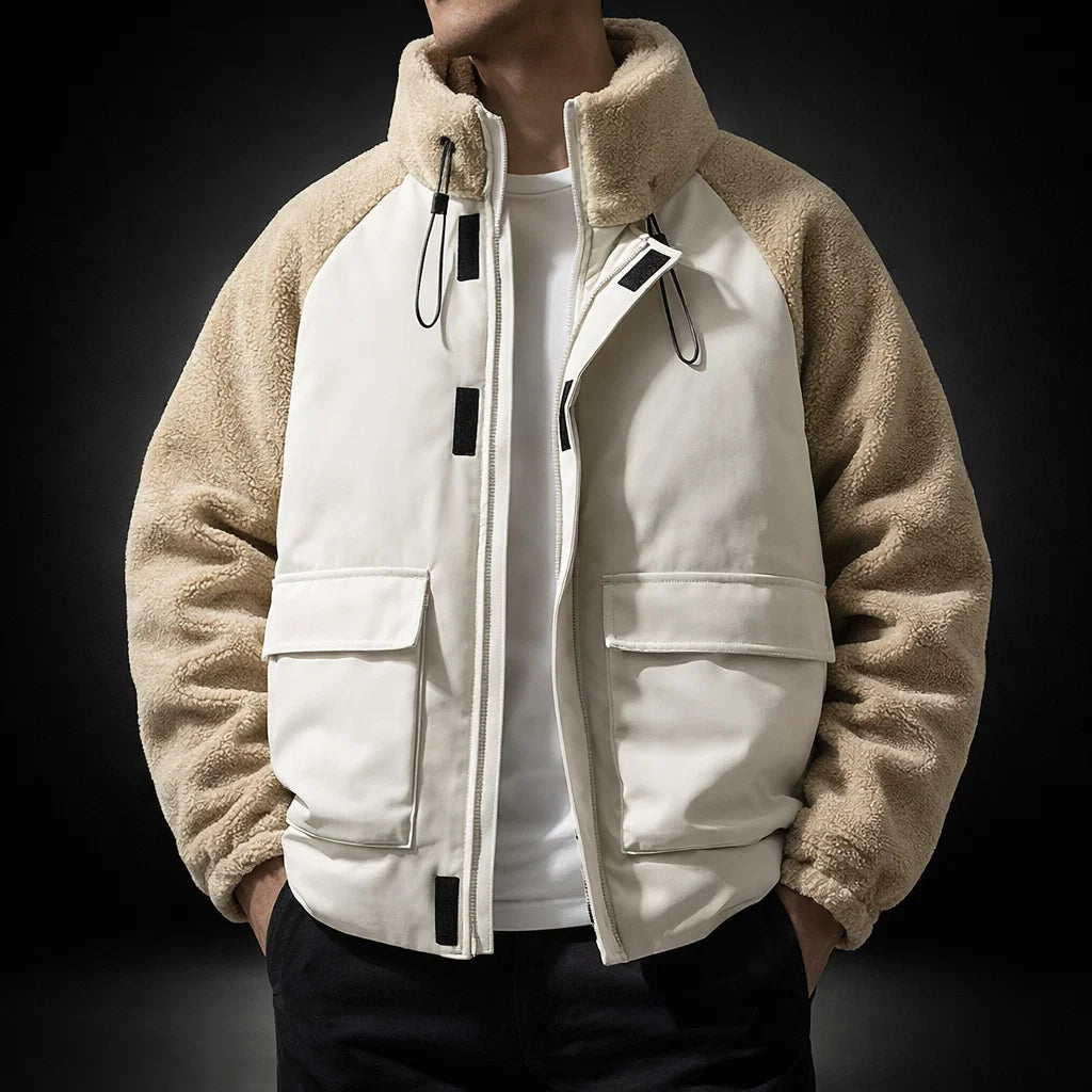 Cassian Fleece Utility Jacket