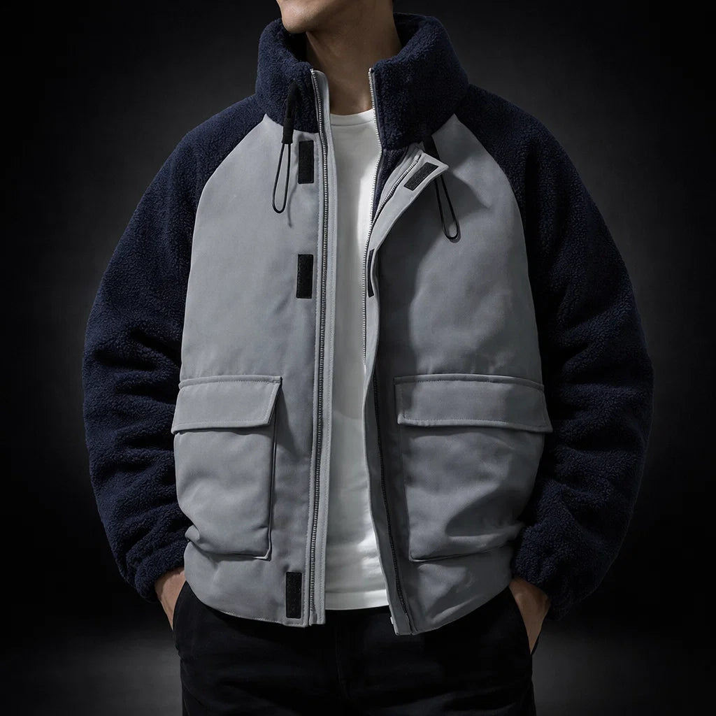 Cassian Fleece Utility Jacket
