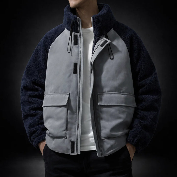 Cassian Fleece Utility Jacket