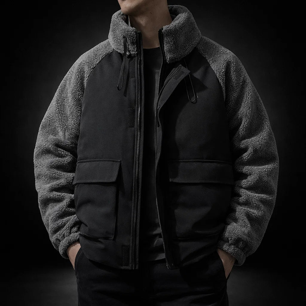 Cassian Fleece Utility Jacket